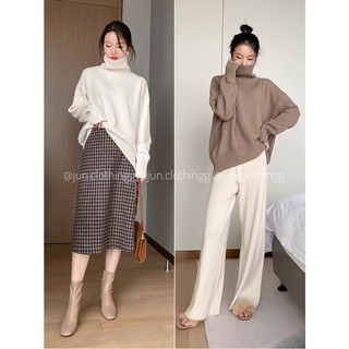 len trơn cổ lọ lông thỏ 760