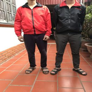 {Khuyến Mãi}. Áo Gió Honda 2 Mặt Đỏ Đen Cao Cấp