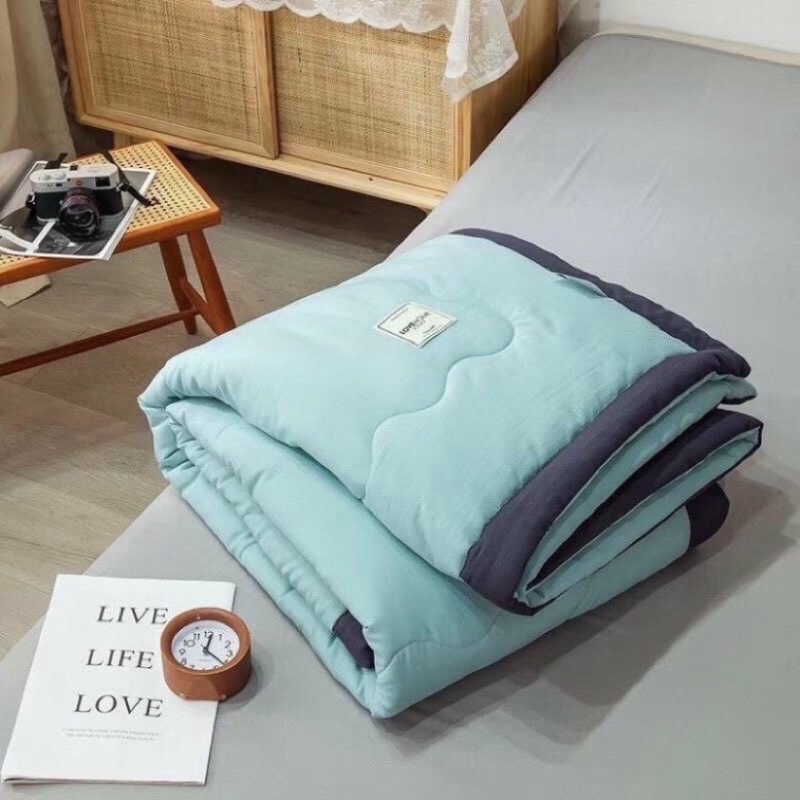 Chăn mùa  thu chăn Đũi Zara Home Siêu Mềm Thoáng hàng loại 1 1,5kg (có túi của hãng) shop KUMO shop KUMO