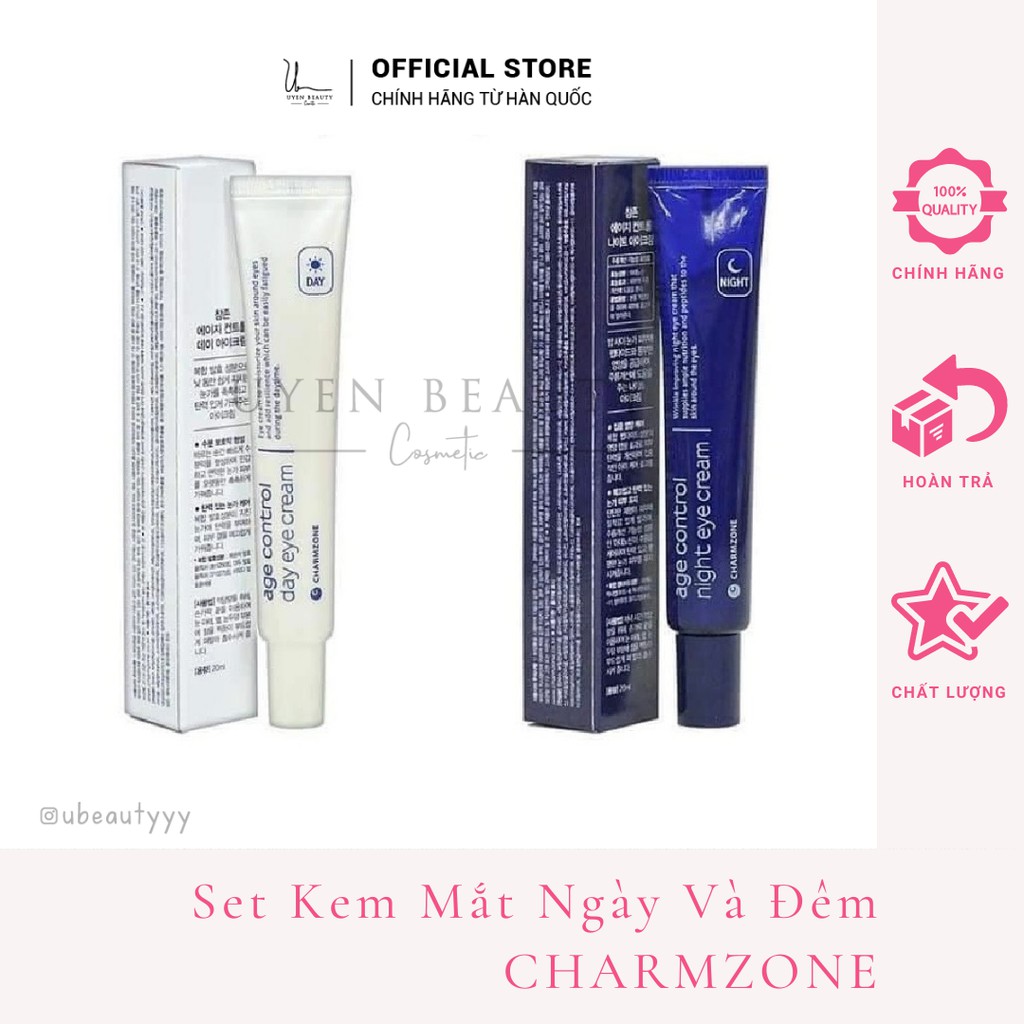 [ Chính Hãng ] Kem Mắt Ngày và Đêm Charmzone Age Control Day/ Night Eye Cream