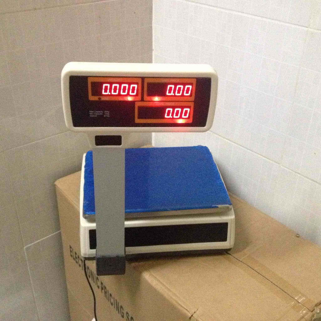 Cân Điện Tử Tính Tiền JPT 30Kg In Hóa Đơn Siêu Thị - Báo Cáo Tổng Bán Trong Ngày