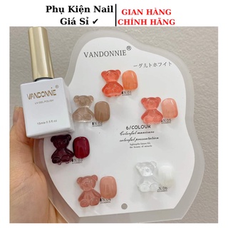 Sét sơn thạch 6 màu tặng bảng màu