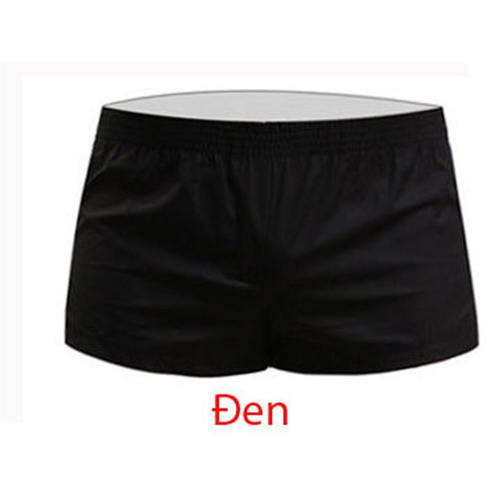 Quần đùi ngắn ngang đùi chất cotton Đ.01 màu sắc đa dạng - video shop làm cực đẹp cho anh em