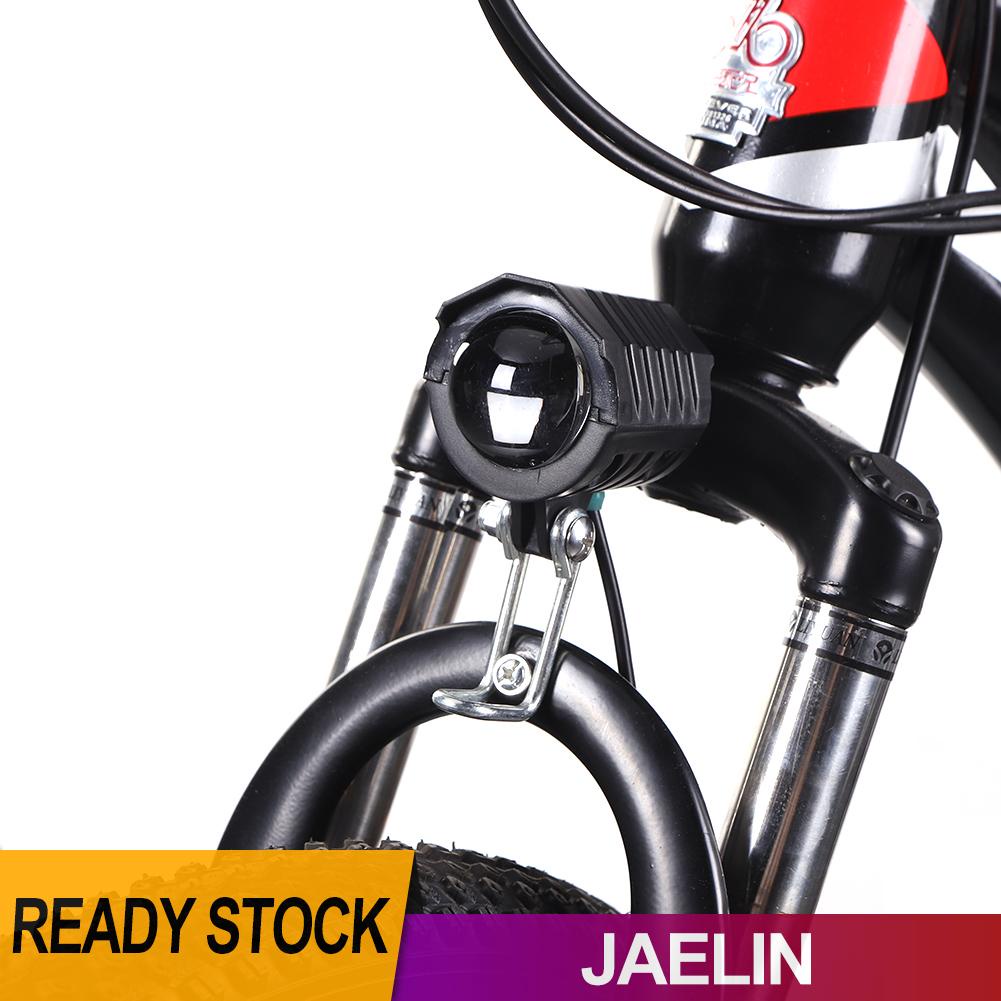 Đèn pha 2 trong 1 chống thấm nước siêu bền kèm còi cho xe đạp điện