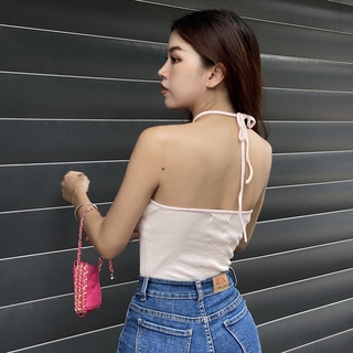 Áo cổ yếm cột dây EDINI - A1402