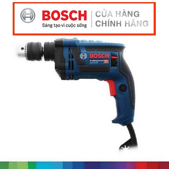 [CHÍNH HÃNG] Máy Khoan Động Lực Bosch GSB 13 RE+SET 100 Món Phụ Kiện, Giá Đại Lý Cấp 1, Bảo Hành Tại Các TTBH Toàn Quốc