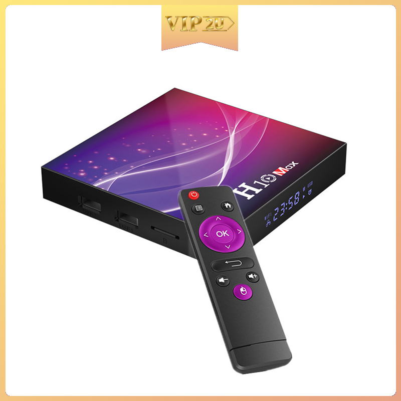 ANDROID Hộp Tv Thông Minh H10 Max H616 4gb Ram 32gb / 64gb Rom 2.4g Wifi 6k