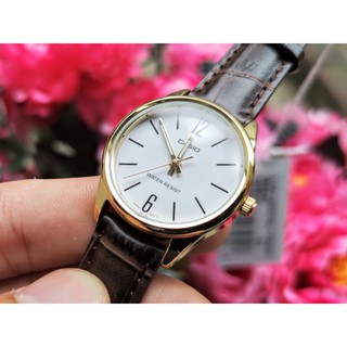 Đồng Hồ Nữ Dây Da Casio LTP-V005GL-7BUDF