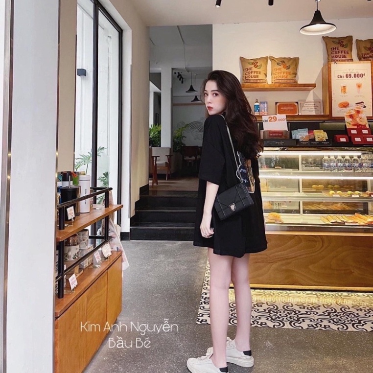 Áo Phông Hình Gấu 2 Màu đen - trắng