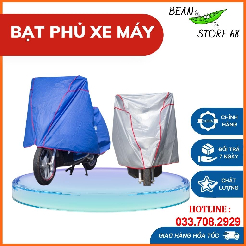 Bạt phủ xe máy tráng nhôm, áo trùm xe máy cao cấp, Bạt phủ xe các loại, size to phủ xe SH, chống nước hiệu quả