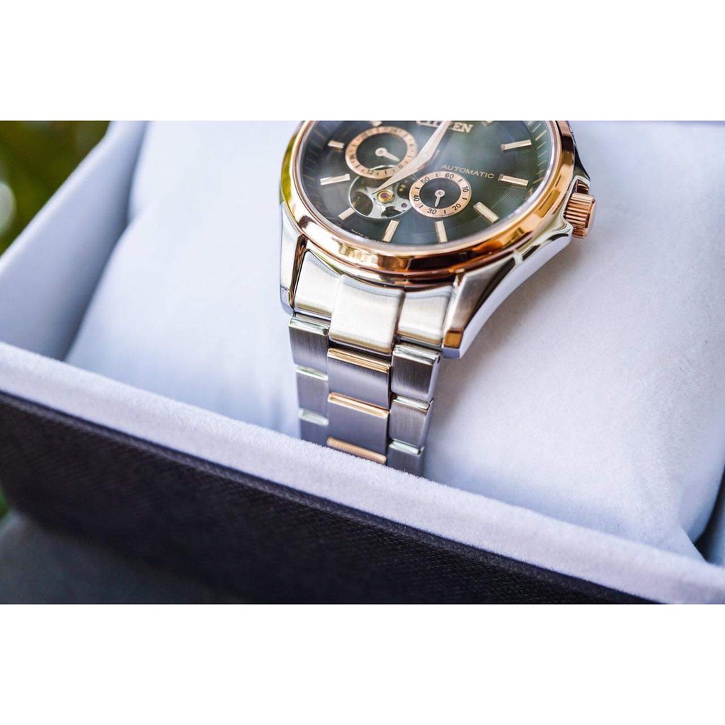 Đồng hồ nam Citizen NP1014-51E - Máy Automatic cơ - Kính Sapphire nguyên khối