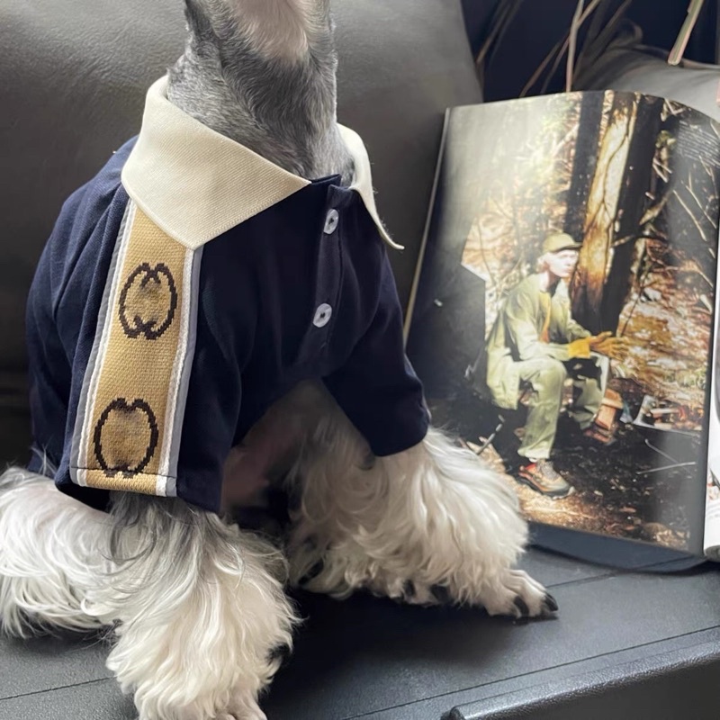 ÁO POLO GUCCl cho chó mèo