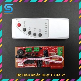 Bộ Điều Khiển Quạt Từ Xa QTX-5K1 V1 Bo Quạt Mạch Quạt