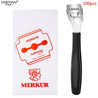 Dụng cụ cạo gót chân FABIYAN mài da chết bằng thép không gỉ cao cấp