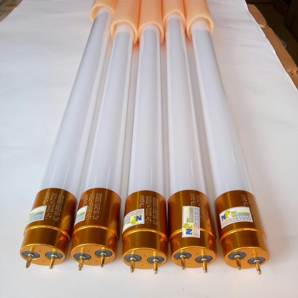 Bóng Tuýp LED T8 1.2m 24W Siêu Sáng Bóng Đầu Nhôm Tản Nhiệt Rất Tốt | BigBuy360 - bigbuy360.vn