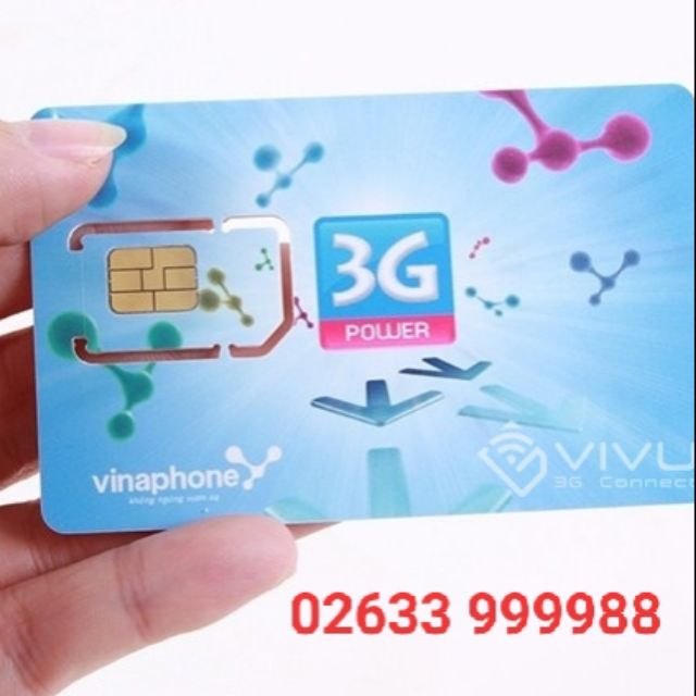 SIM Gphone Đà Lạt ( số đẹp ): 02633 999988