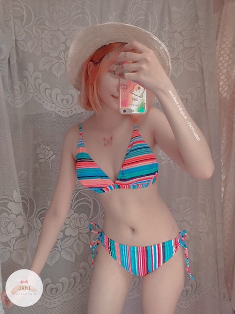 BIKINI 2 MẢNH QUẦN TAM GIÁC ĐỒ BƠI TAM GIÁC ĐI BIỂN JAMI - MM32