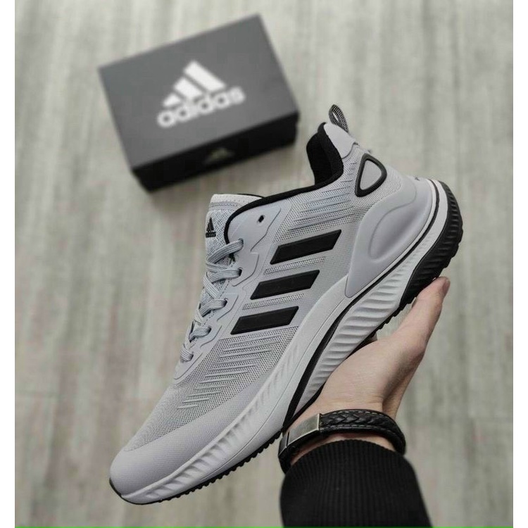 Giầy thể thao sneaker alpha magma xám phun giầy học sinh