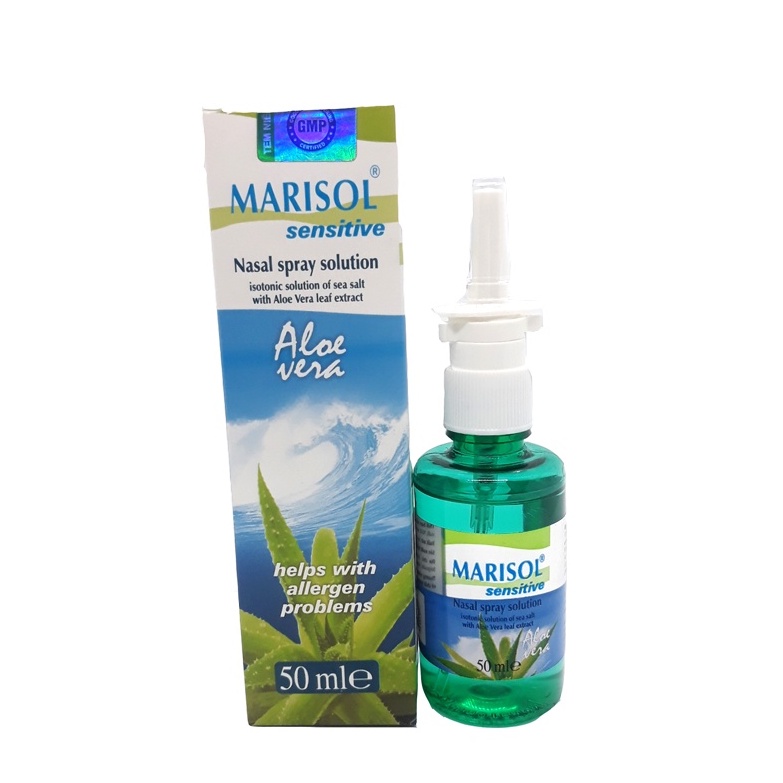 Xịt Mũi Nước Biển Chết Lô Hội Marisol Sensitive 50ML