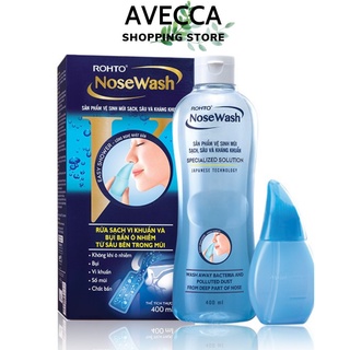 Dụng Cụ Vệ Sinh Mũi Rohto Nose Wash (150ml, 400ml)