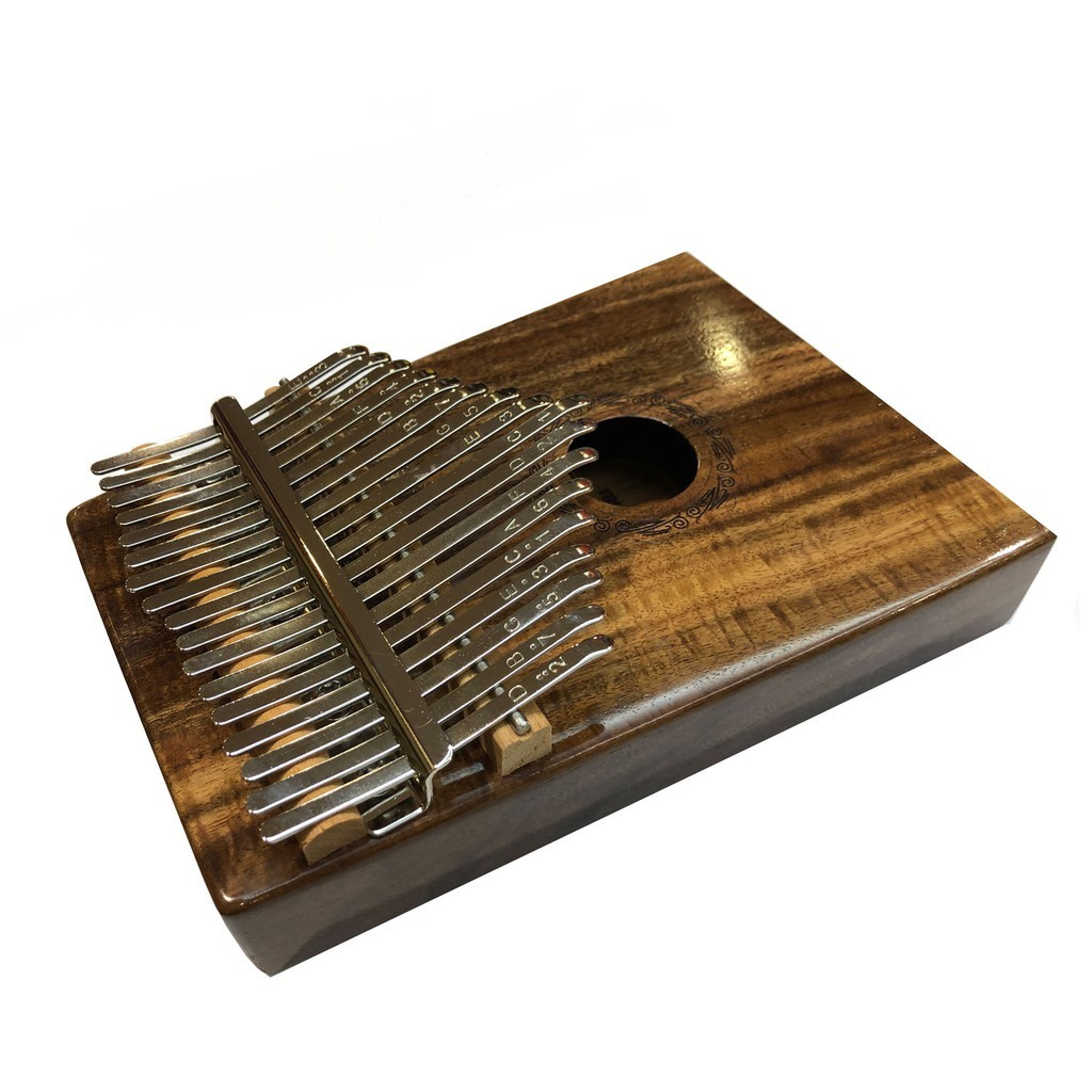 Chính Hãng - Đàn Kalimba 17 Phím Hluru KG-KO (Gỗ Koa, Tone C)