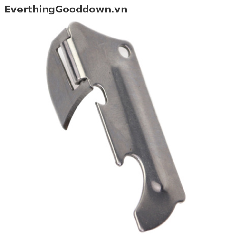 Everthingood Dụng Cụ Mở Nắp Lon Mini Đa Năng Bằng Thép Không Gỉ