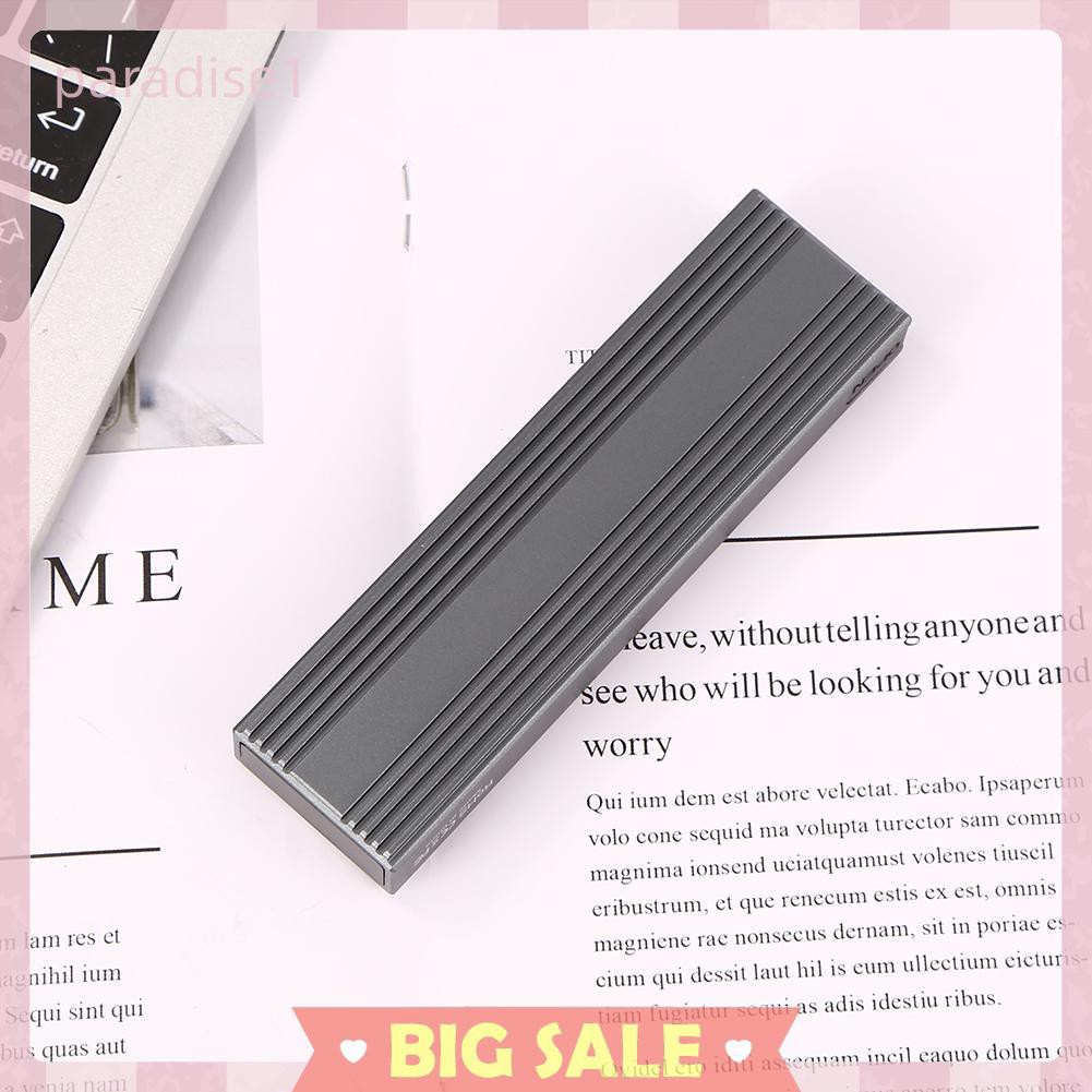 Hộp Đựng Ổ Cứng Ngoài SSD Bằng Hợp Kim Nhôm Kết Nối USB 3.1 Type-C 10Gbps M.2 NGFF NVME | BigBuy360 - bigbuy360.vn