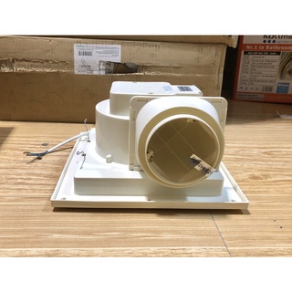 Quạt thông gió Genun - hút âm trần ra ống ngang