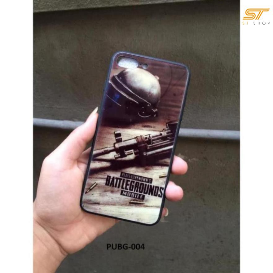 Ốp lưng Iphone kính PUBG - PUBG Mobile STShop Uy tín Chất lượng