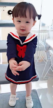 Váy cotton phong cách hàn quốc
