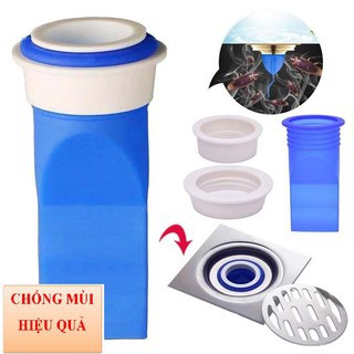 Bịt nắp cống ngăn mùi hôi cao su Silicon, ngăn côn trùng nắp thoát sàn, phễu cao su chống vi khuẩn trào ngược-Fansipan