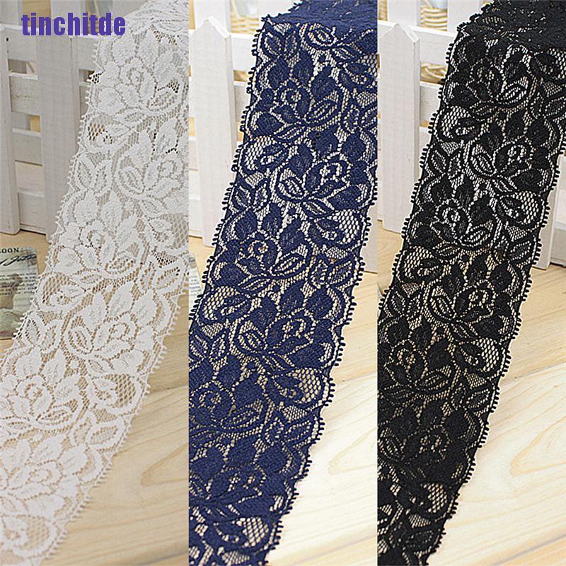 Cuộn Ruy Băng Ren Hoa 1Yard 6.5Cm