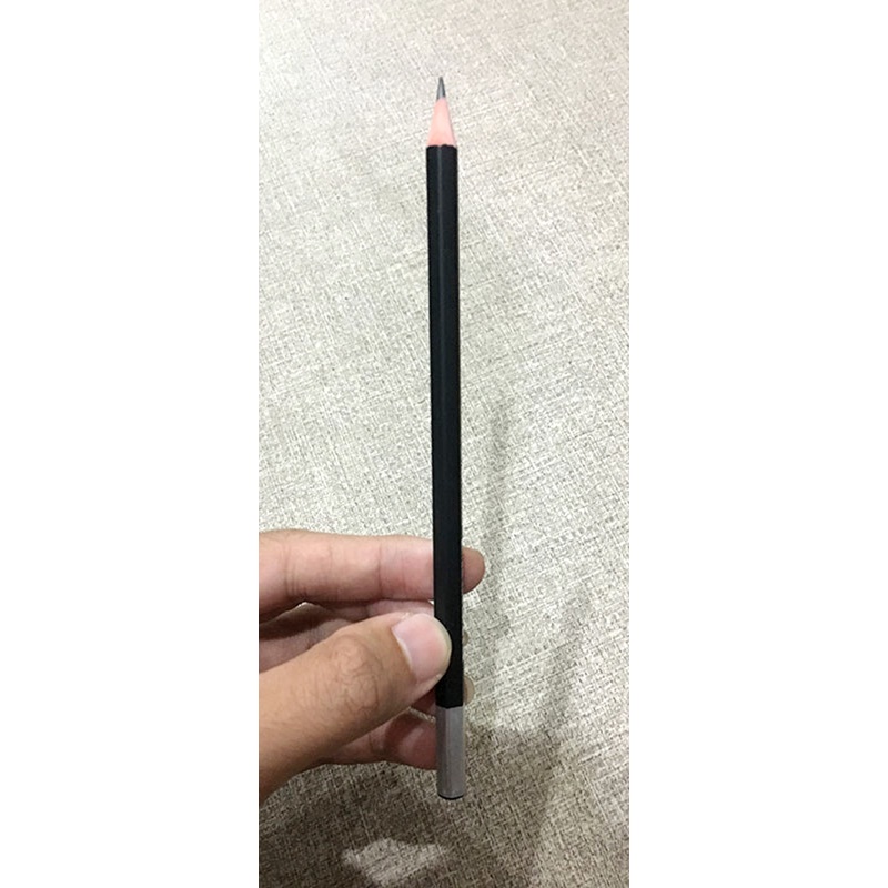 Bút Chì Gỗ 3B Drawing Pencil Renaissance - Thân Đen