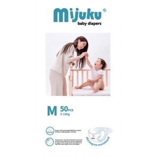 Tã dán cao cấp MIJUKU SIZE S,M,L BỊCH 50 MIẾNG