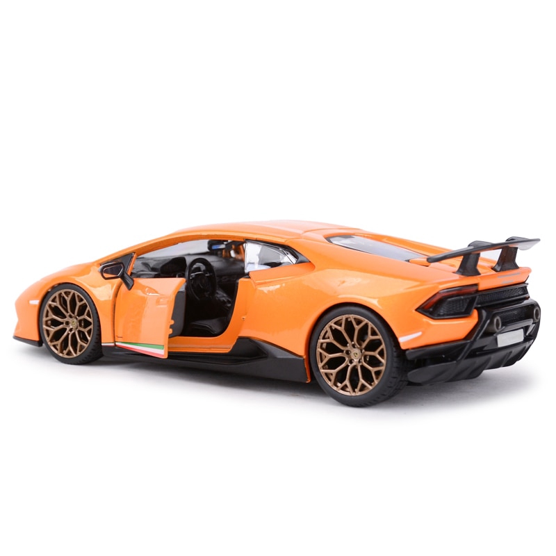 Mô Hình Xe Hơi Lamborghini Hurricane Màu Cam Cỡ 1 / 24