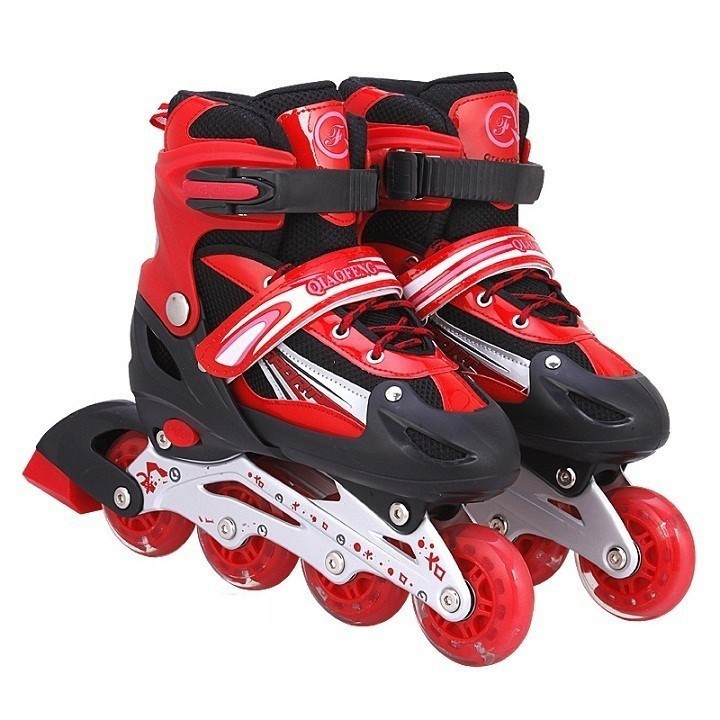 Giày trượt patin Cougar 835LSG có đèn màu đỏ, vàng, xanh, đen - bao giá thị trường