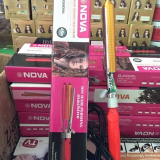 Máy uốn tóc trục đồng Nova