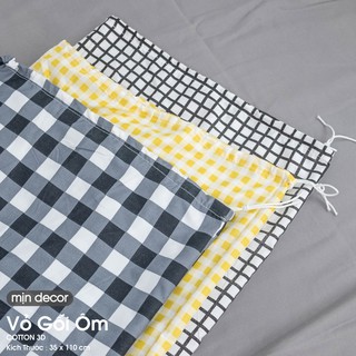 Vỏ gối ôm cotton MỊN DECOR kích thước 35x110cm nhiều mẫu mã đa dạng
