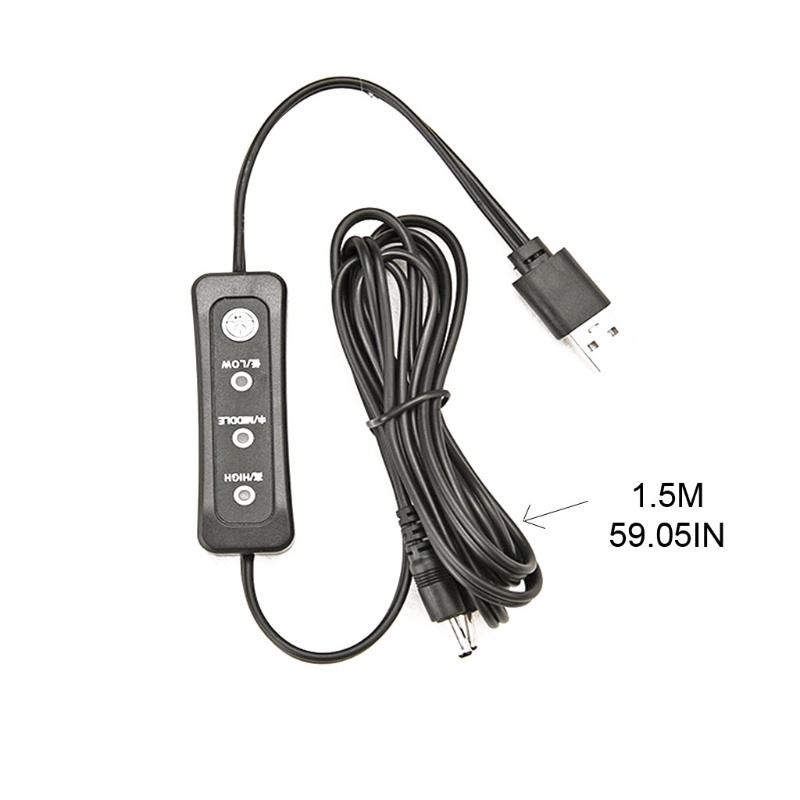 Công Tắc Điều Khiển Nhiệt Độ Găng Tay 5V Kèm Cáp Sạc USB