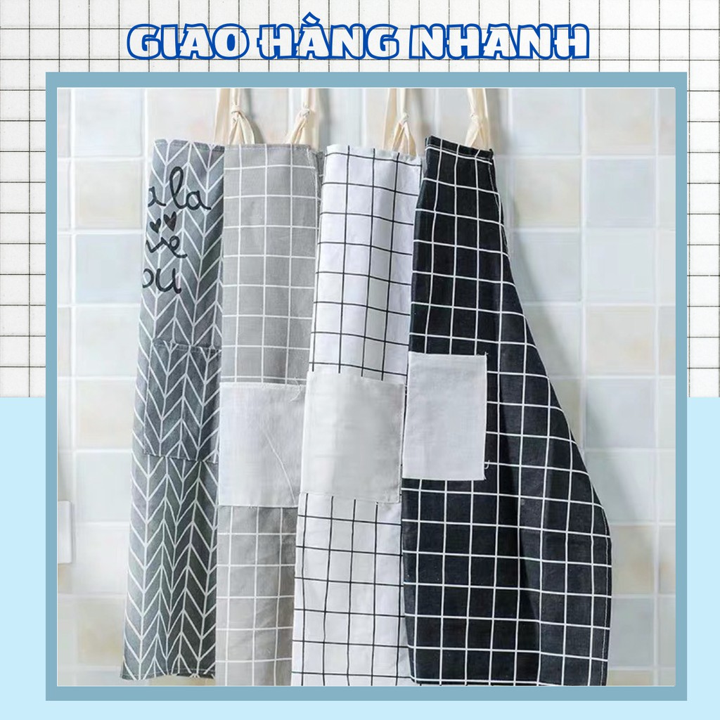 ❌MẪU MỚI❌ Tạp Dề Vải May Decor Hàn Quốc 88208 Giao Hàng Nhanh