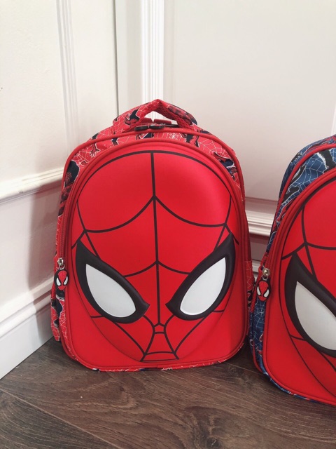 Cặp+mũ nhện spider man bé trai siêu hot