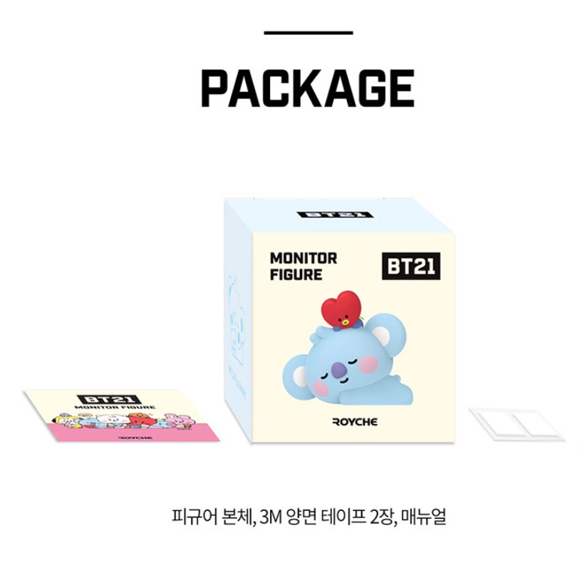Mô hình nhân vật BTS BT21 xinh xắn