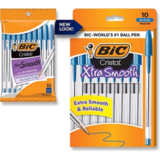 Bút Bi BIC Cristal Xtra Smooth Stic, 1.0 mm, 10 Cây