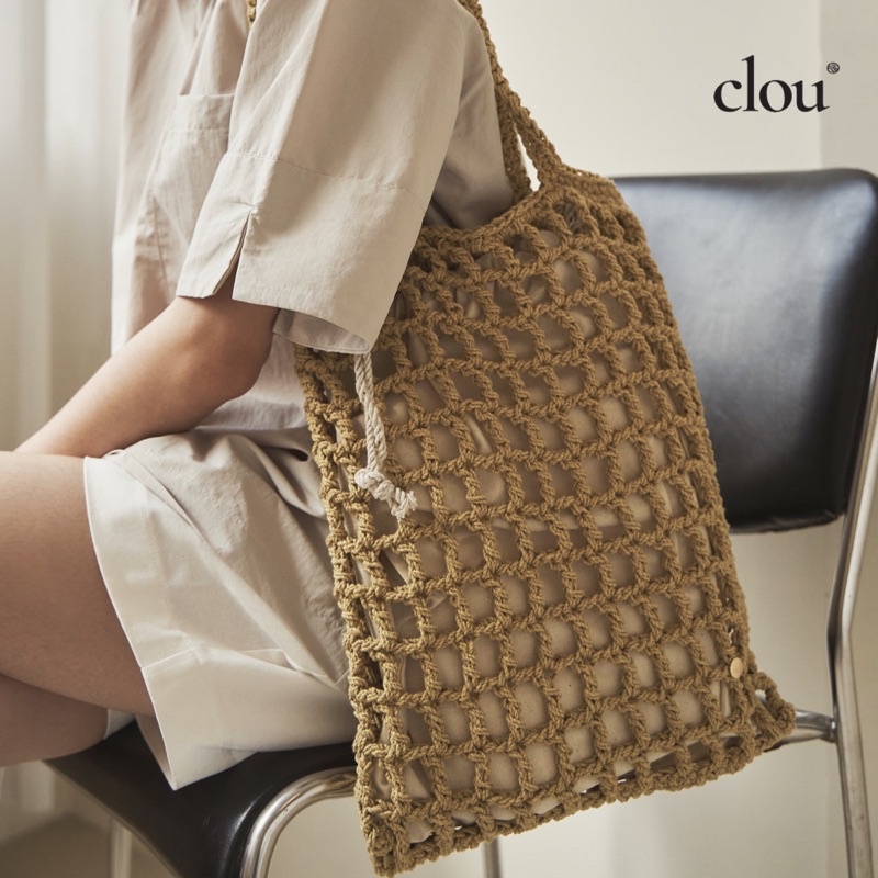 Túi đan móc thủ công CLOU MARKET BAG
