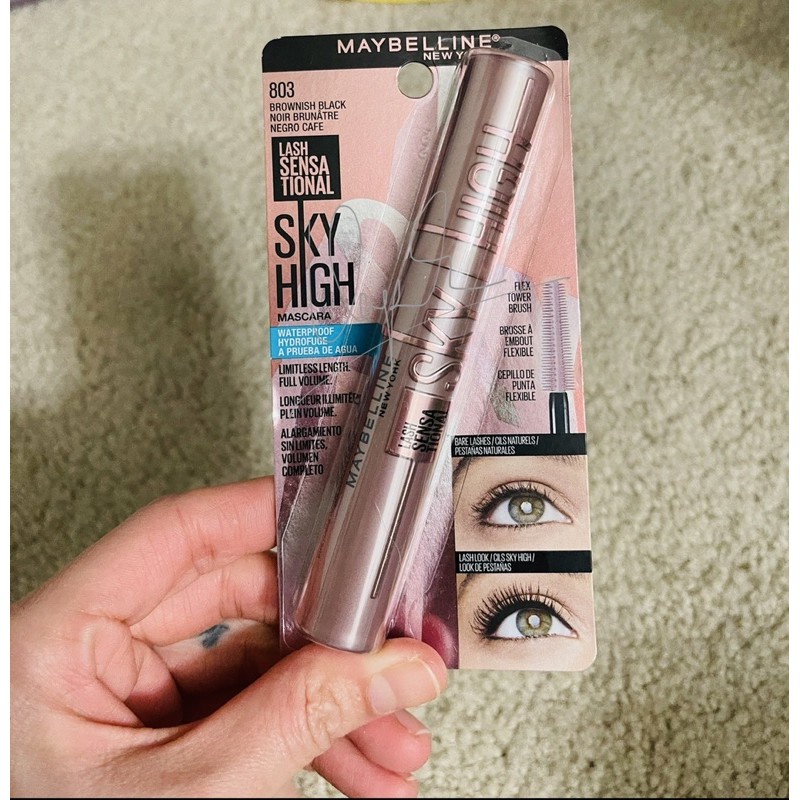 Mascara Làm Cong Và Dày Mi Maybelline Lash Sensational Mỹ Đủ Loại