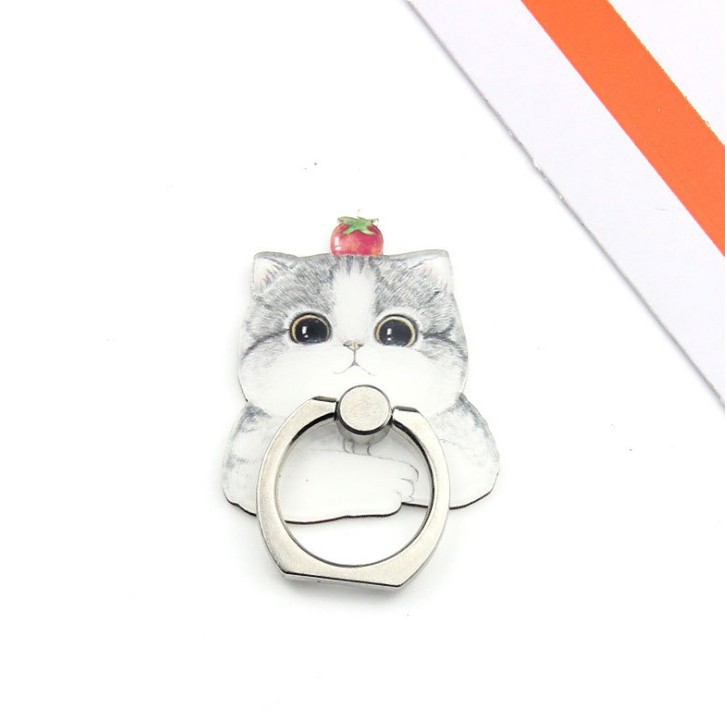 Nhẫn giá đỡ Điện Thoại Iring Hình Thú 3D Siêu Đẹp - Giá Đỡ Iring Hình Thú Sang Trọng Mẫu 1