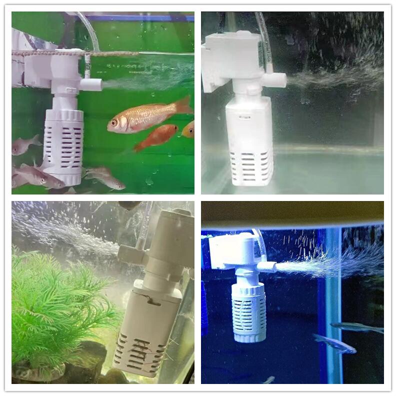 Máy Bơm Oxy Thiết Kế Ba Trong Một Cho Bể Cá