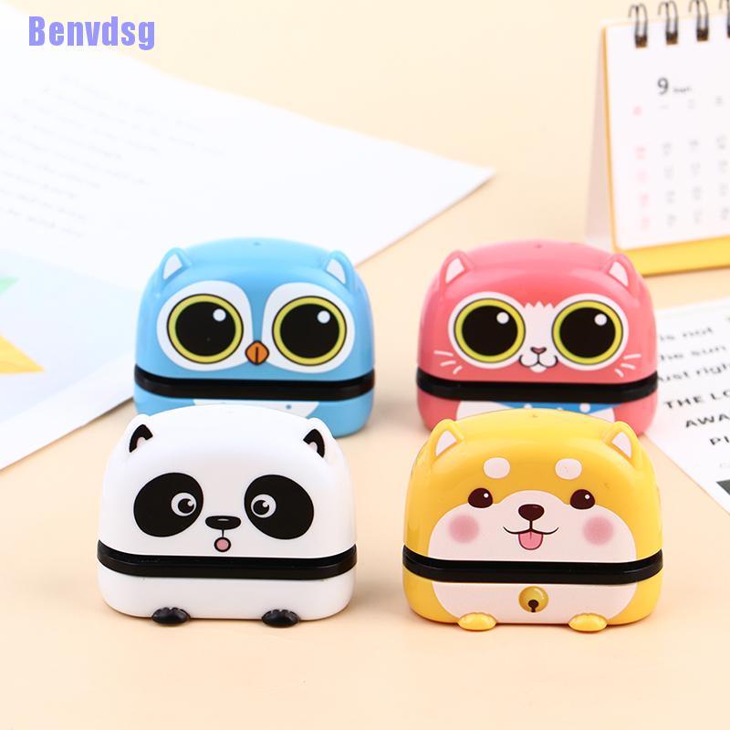 Con dấu in tên họa tiết hoạt hình dễ thương xinh xắn