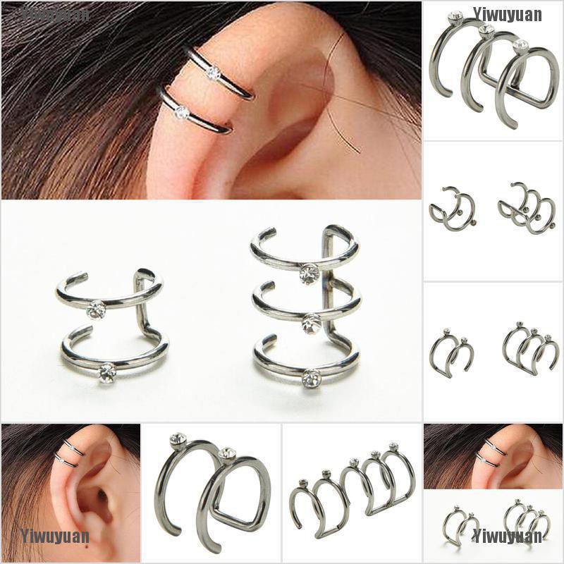 Khuyên Tai Bạc Cá Tính