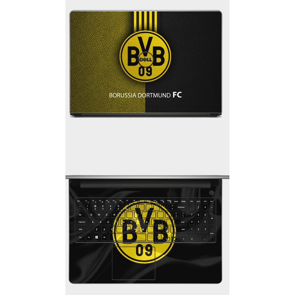 Skin Laptop Logo các CLB bóng đá Barca, Real, MC... Đủ các dòng máy tính: Asus, Acer, Hp, Dell...